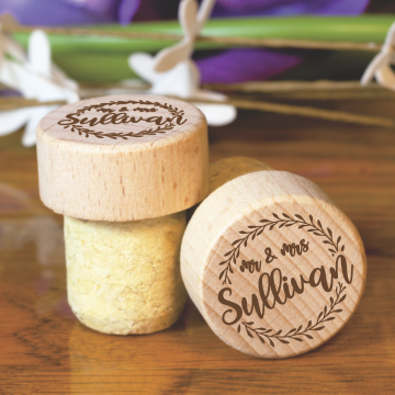 Cozy Couple | Personalized Wine Stopper